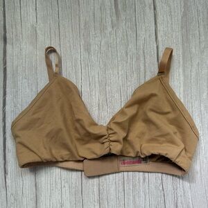 Commando shirred bralette